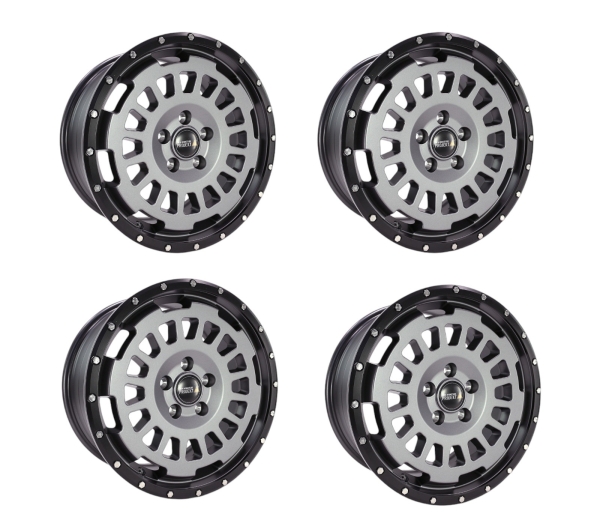 8x17 ET40 Twin-Monotube-Projekt-AT1 Alufelge in Stone für VW Amarok 2H